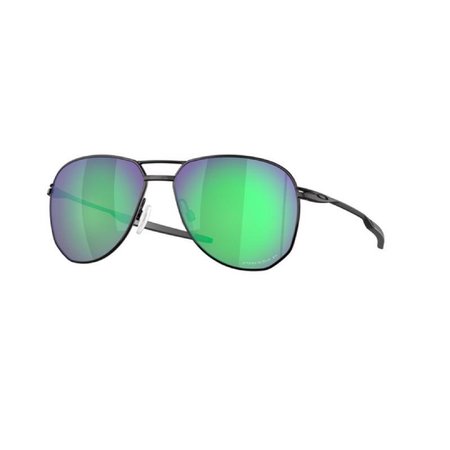 OAKLEY Contrail Black/Green Polarized Sunglasses OO4147-0957